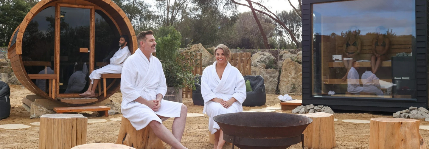 Estonian Saunas Bring Nordic Magic to Legendary Peninsula Hot Springs
