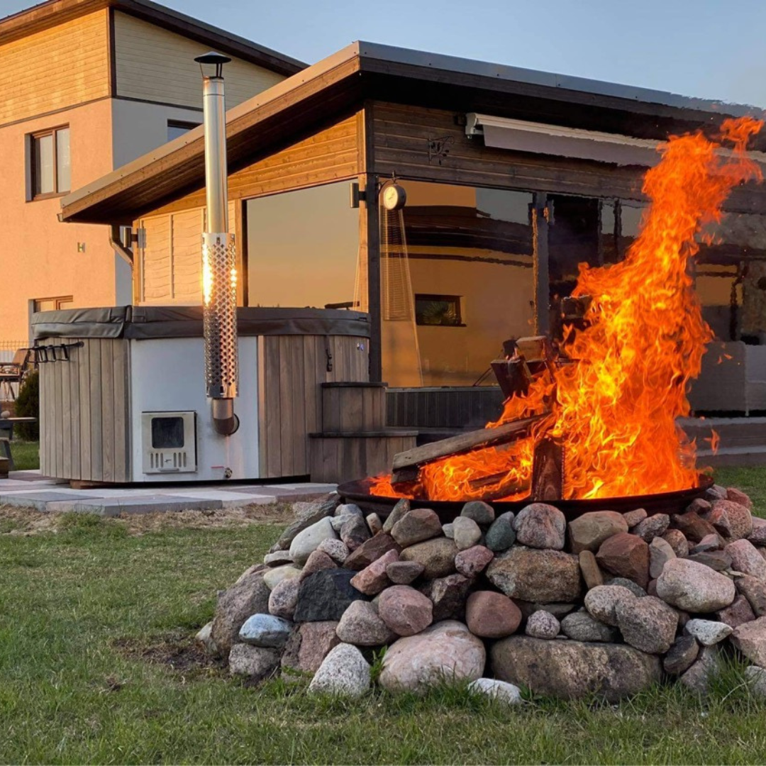 Wood-Fired Hot Tub Luxe