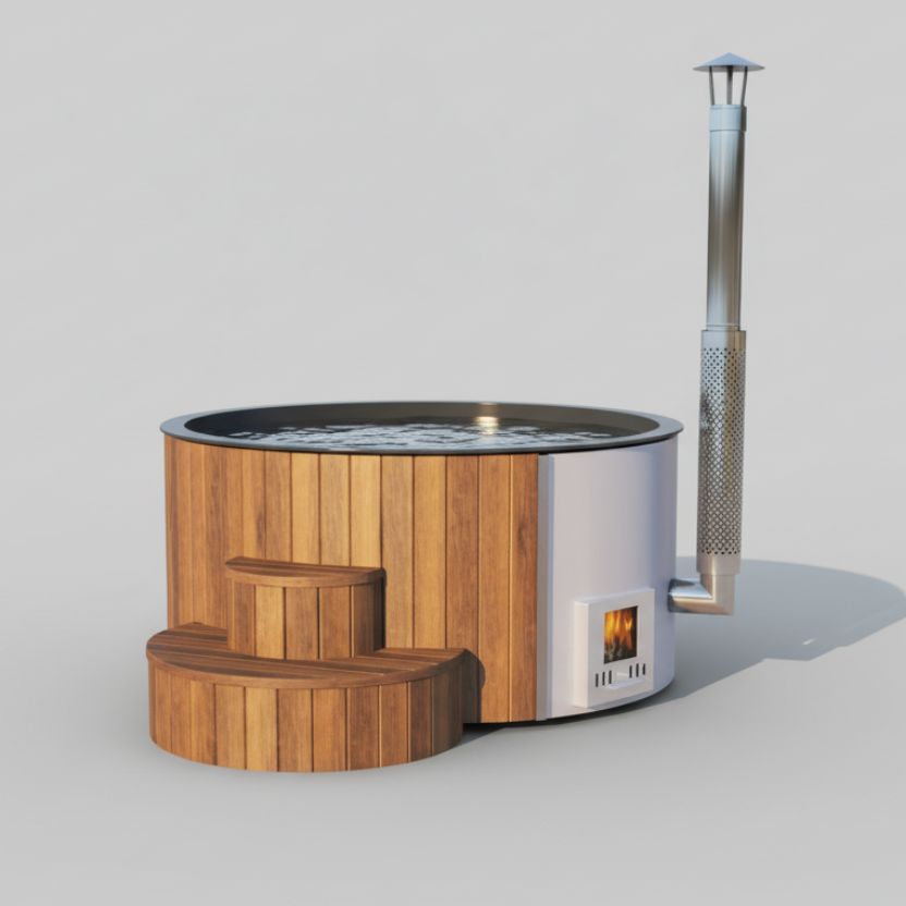 Wood-Fired Hot Tub Luxe
