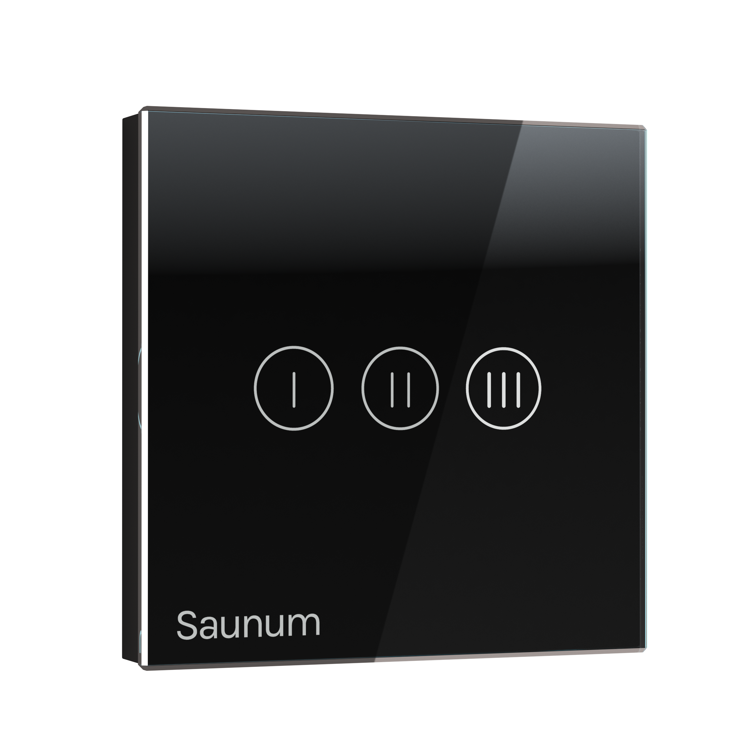 saunum display switch black