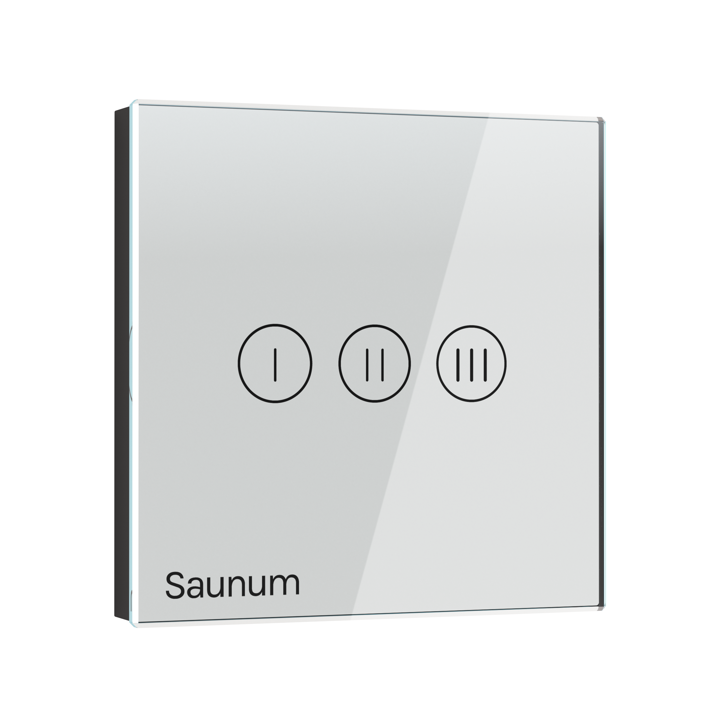 saunum display switch white