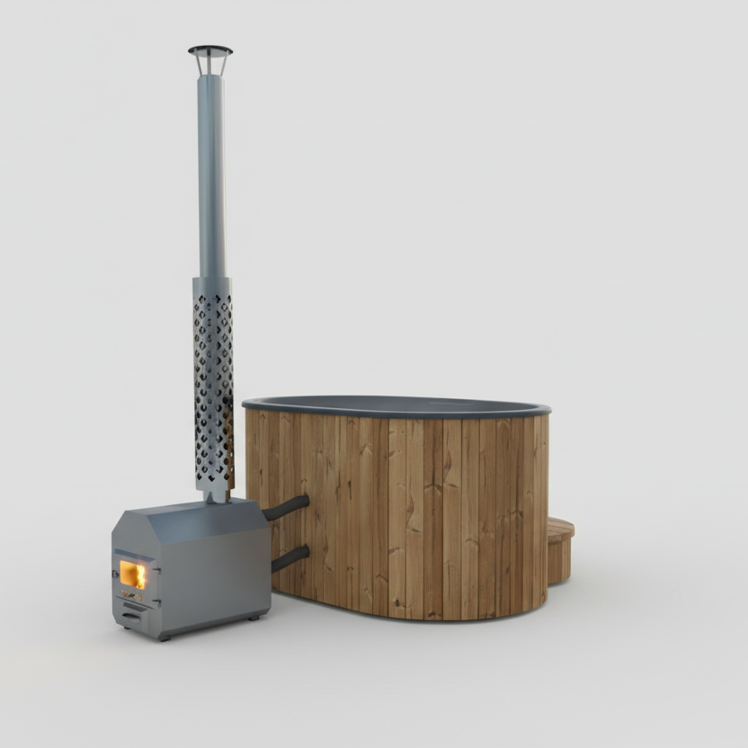 Wood-Fired Hot Tub Ofuro
