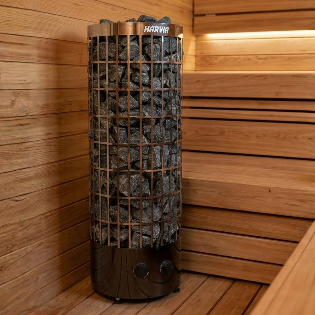 Harvia Cilindro PC Electric Heater Package